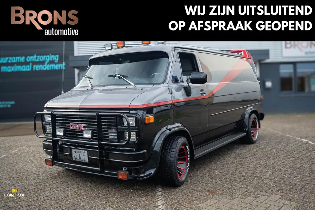 GMC Van A-team compleet met interieur