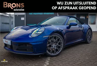 Porsche 911 Cabrio 3.0 Carrera Stoel koeling l Sport uitlaat l Sport Chrome