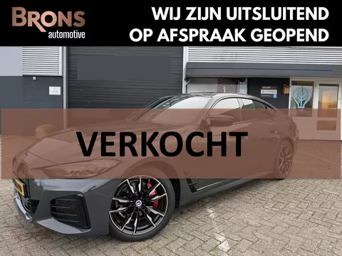 BMW i4 M50 High Executive 84 kWh Schuifdak l M-sportpakket