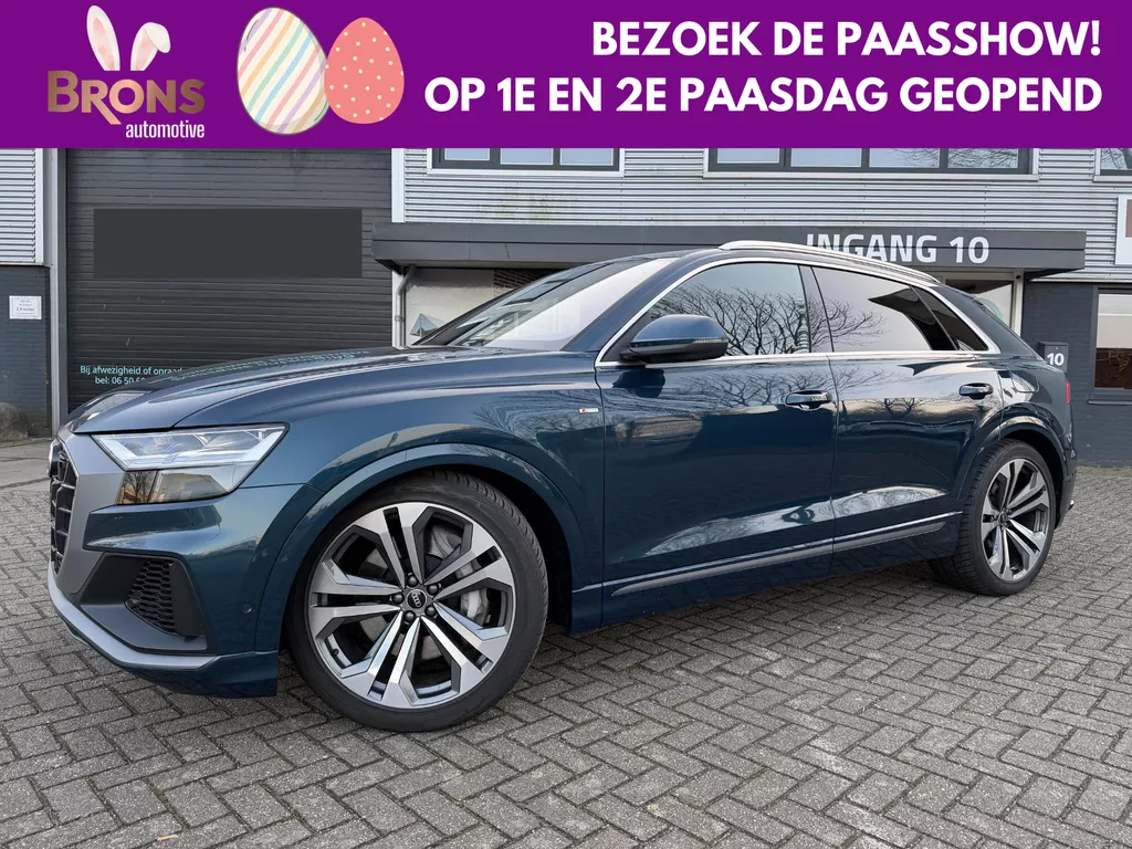 Audi Q8 55 TFSI e quattro Pro Line S-Line interieur l Luchtvering l Trekhaak l winter en zomerset