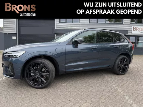 Volvo XC60 2.0 T8 Plug-in hybrid AWD Ultra Dark Facelift model l 21 inc l 360 l stoel verwarming l 455pk