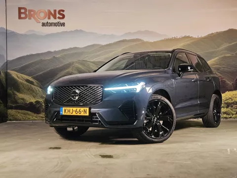 Volvo XC60 2.0 T8 Plug-in hybrid AWD Ultra Dark Facelift model l 21 inc l 360 l stoel verwarming l 455pk