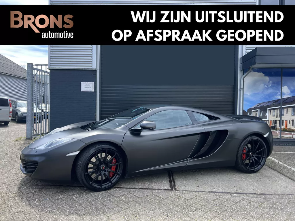McLaren MP4-12C 625PK I Full Carbon I Alcantara interieur