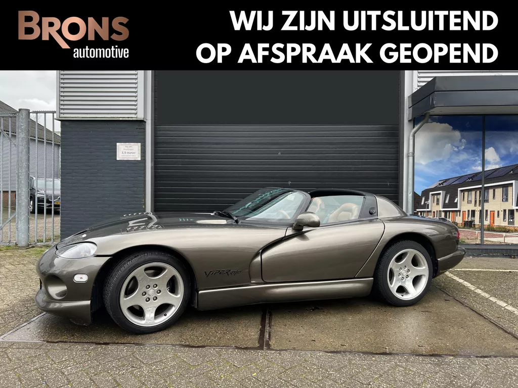 Dodge Viper 8.0 RT/10 Targa in nieuwstaat