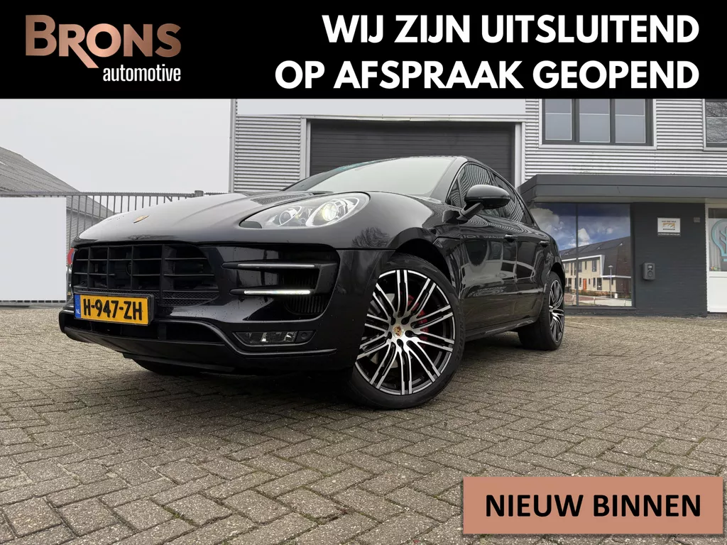 Porsche Macan 3.6 Turbo Pano l 21 INC l Luchtvering