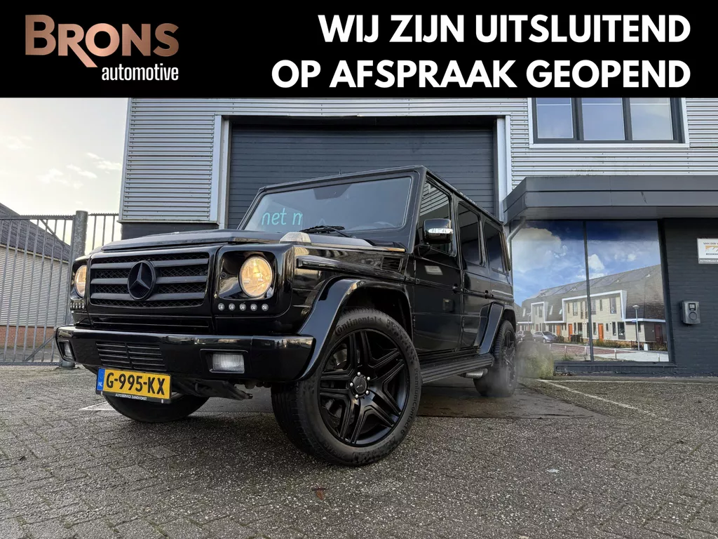 Mercedes-Benz G-klasse AMG 55 Kompressor l Automaat l oldtimer