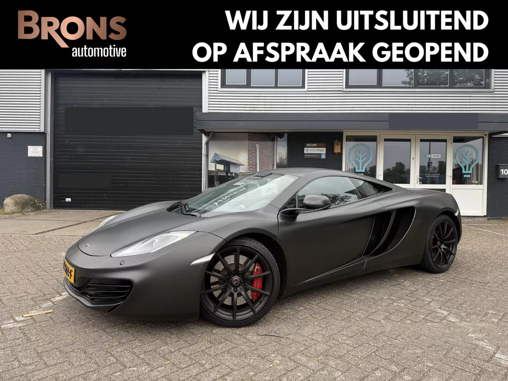 McLaren MP4-12C 625PK I Full Carbon I Alcantara interieur
